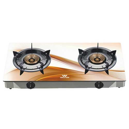 Walton WGS-3GNS1 (NG) Glass Top Double Burner